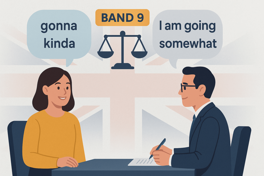 Formal vs. Informal Language in IELTS Speaking blog image