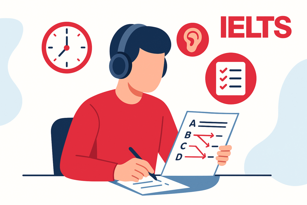 IELTS Listening Matching Type Questions strategies and tips