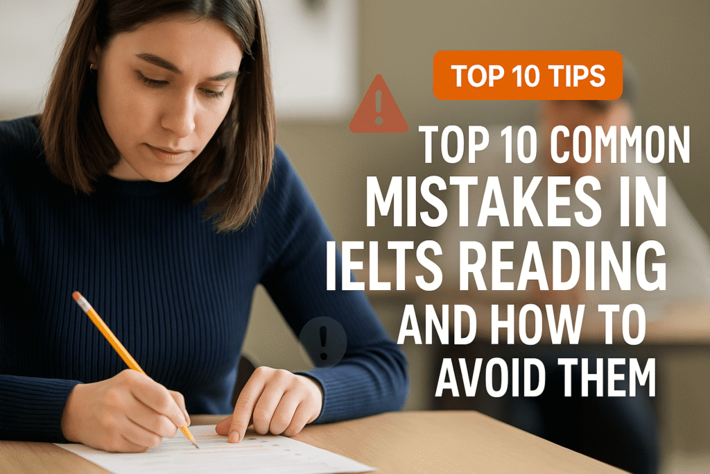 IELTS reading mistakes with tips to avoid common errors for Band 7+