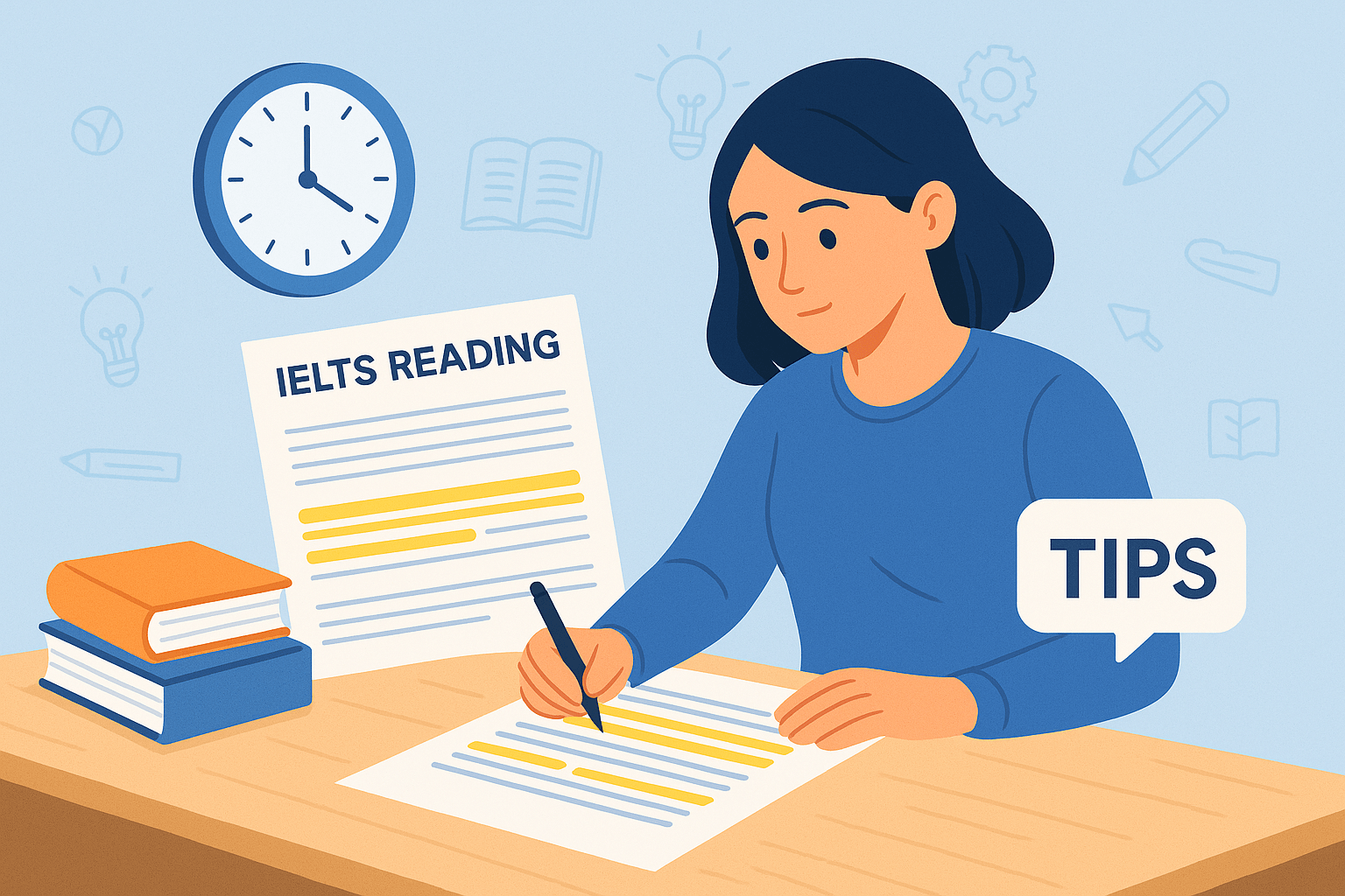IELTS reading question types guide with tips and strategies