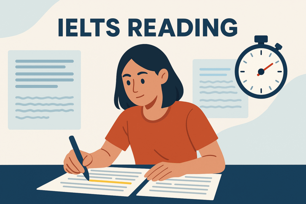 IELTS reading skimming scanning techniques for faster reading
