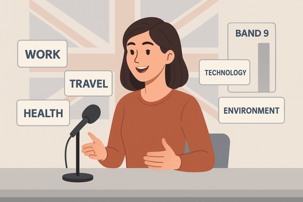 Topic-Wise IELTS Speaking Vocabulary for Work, Travel, and More