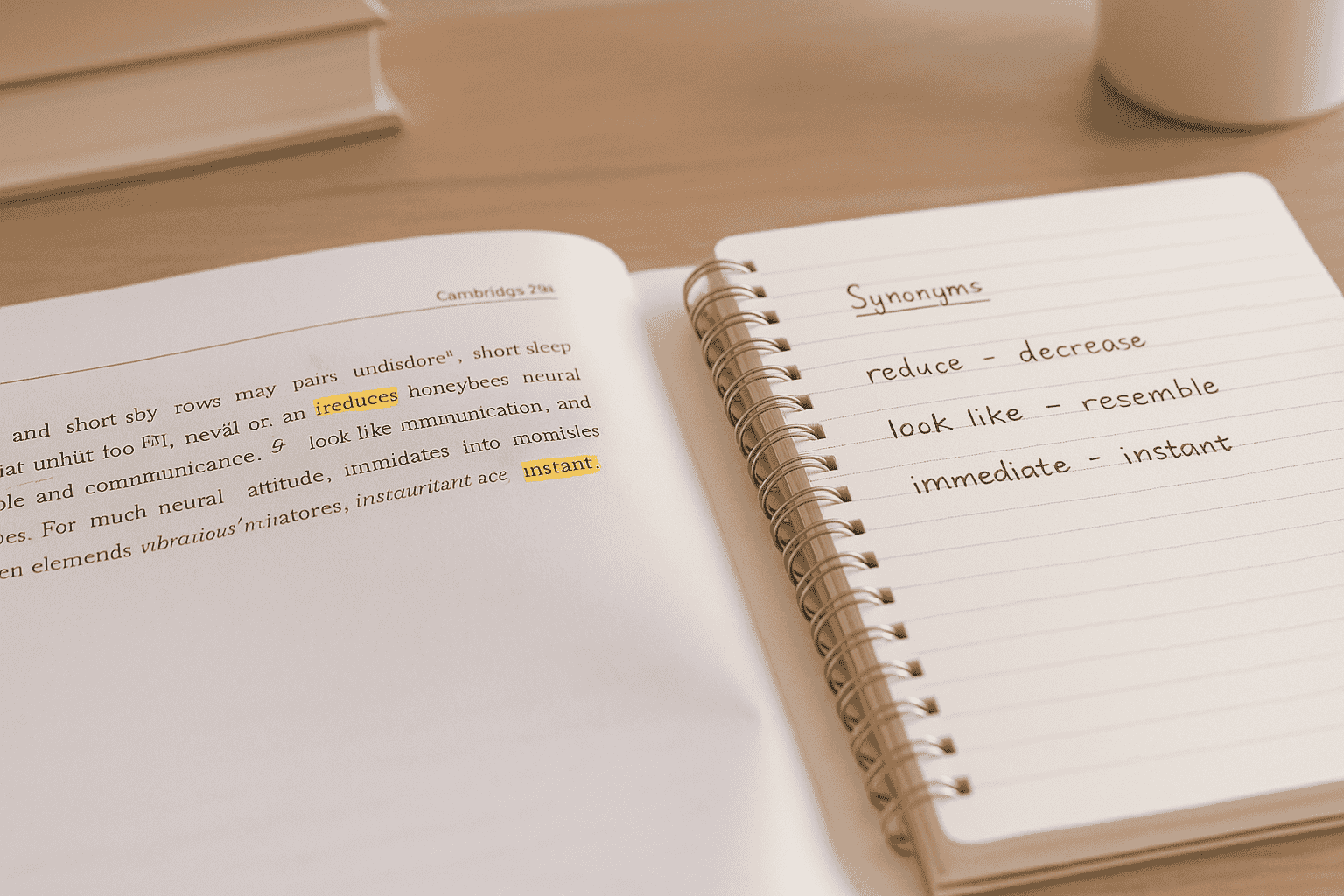 50 IELTS reading synonyms to improve vocabulary and boost your score