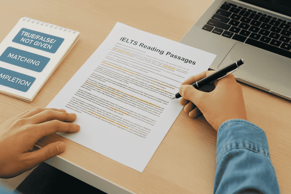 IELTS reading vocabulary for different question types to boost scores